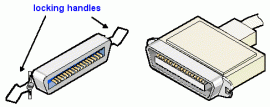 Centronics interface