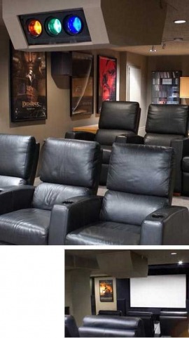 front-projection TV