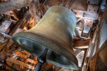 Dong is the sound this bell would make. Dong is the sound this bell would make.
