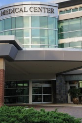 This medical center is part of a healthcare system. This medical center is part of a healthcare system.