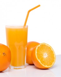 A beverage made from oranges. A beverage made from oranges.