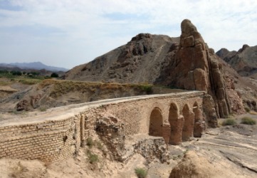 A qanat in Iran. A qanat in Iran.
