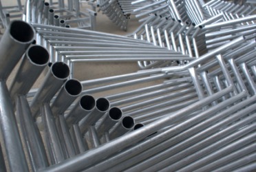 These galvanized rods are zincy. These galvanized rods are zincy.