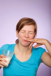 This milk could be described as mawkish. This milk could be described as mawkish.