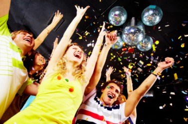 Joyful revelry. Joyful revelry.