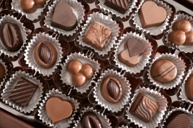 These chocolates are an example of confectioneries. These chocolates are an example of confectioneries.