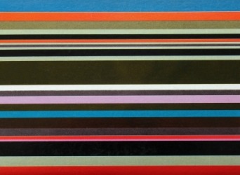 Different colored horizontal lines. Different colored horizontal lines.