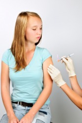 A vaccine can make sure you are immune to some diseases. A vaccine can make sure you are immune to some diseases.
