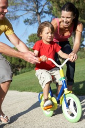 Kinesthetics is learning to ride a bike. Kinesthetics is learning to ride a bike.