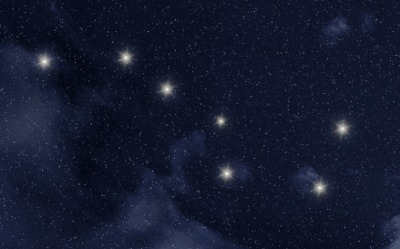 The constellation Ursa Major. The constellation Ursa Major.