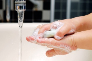 Washing your hands is part of good hygiene. Washing your hands is part of good hygiene.