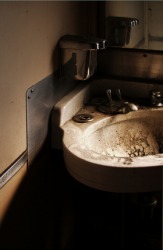 This sink is unsanitary. This sink is unsanitary.