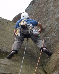A mountain climber must be very careful. A mountain climber must be very careful.