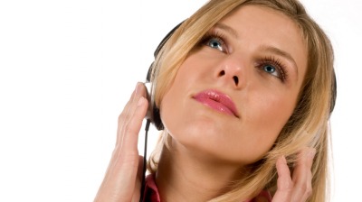 Listening to the sound of music. Listening to the sound of music.