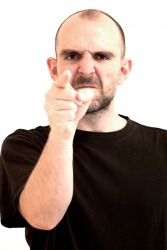 This man's behavior is rather daunting. This man's behavior is rather daunting.