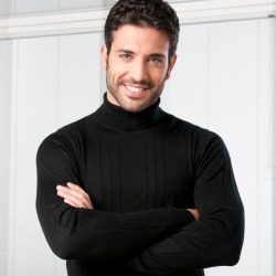 A good-looking man. A good-looking man.