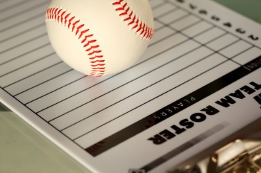 This roster would give you the names of a baseball team. This roster would give you the names of a baseball team.