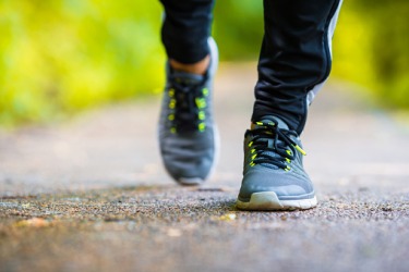 Pace is the rate of speed when walking. Pace is the rate of speed when walking.