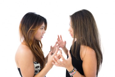 The woman was peeved at her friend because she ruined her favorite dress. The woman was peeved at her friend because she ruined her favorite dress.