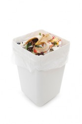 A odor from the garbage can permeated the entire house. A odor from the garbage can permeated the entire house.