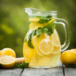 A pitcher of lemonade A pitcher of lemonade