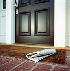 The newspaper delivered every morning is predictable. The newspaper delivered every morning is predictable.