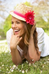 Not only is she a woman with great pulchritude, she has a lovely personality to match. Not only is she a woman with great pulchritude, she has a lovely personality to match.