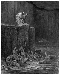 The souls in purgatory beg for forgiveness of their sins commited on earth. The souls in purgatory beg for forgiveness of their sins commited on earth.