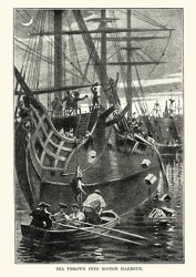 A rebellion against the tea tax implemented by the British to the American colonists was one of the reasons for the Boston Tea Party. A rebellion against the tea tax implemented by the British to the American colonists was one of the reasons for the Boston Tea Party.
