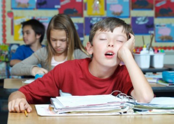 Zach regrets staying up late playing video games on a school night. Zach regrets staying up late playing video games on a school night.