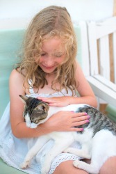 Molly has a cat named Princess. Molly has a cat named Princess.