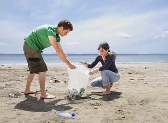 Littering is reprehensible, but fortunately there are many good people willing to volunteer their time to clean up the garbage. Littering is reprehensible, but fortunately there are many good people willing to volunteer their time to clean up the garbage.