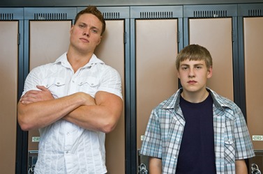Jay was resigned to the fact that he would never be as tall, muscular or handsome as his friend Dirk. Jay was resigned to the fact that he would never be as tall, muscular or handsome as his friend Dirk.
