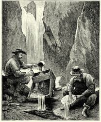 Prospectors during the late 1800's in the Rocky Mountains were resolute in their pursuit of finding gold and striking it rich. Prospectors during the late 1800's in the Rocky Mountains were resolute in their pursuit of finding gold and striking it rich.