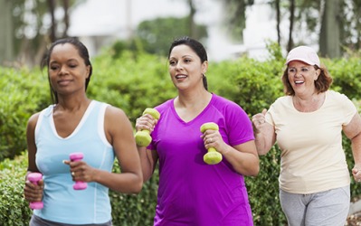 The group of friends in the neighborhood resolve to stick to their routine of walking for thirty minutes every day. The group of friends in the neighborhood resolve to stick to their routine of walking for thirty minutes every day.