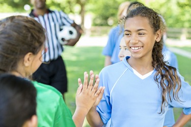 An important lesson taught in youth sports is to be respectful to your teammates, coaches and opposing team. An important lesson taught in youth sports is to be respectful to your teammates, coaches and opposing team.