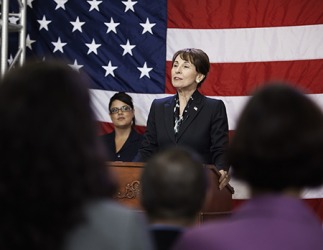 The political candidate chose not to revile her opponent even though he made negative comments about her to the press. The political candidate chose not to revile her opponent even though he made negative comments about her to the press.