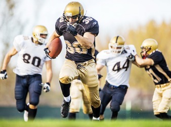 Safeties are responsible for pass coverage and have to run fast while thinking quickly. Safeties are responsible for pass coverage and have to run fast while thinking quickly.