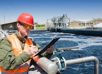 Keith monitors the safety of the water supply with his job in sanitary engineering. Keith monitors the safety of the water supply with his job in sanitary engineering.
