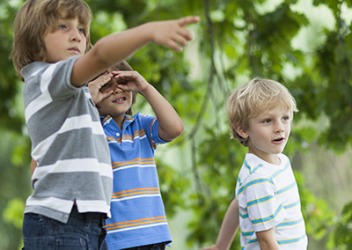 A scavenger hunt is a fun way for kids to practice teamwork and problem solving. A scavenger hunt is a fun way for kids to practice teamwork and problem solving.