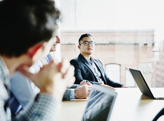 Jerry was sceptical that his coworker's project would do much to increase revenue. Jerry was sceptical that his coworker's project would do much to increase revenue.