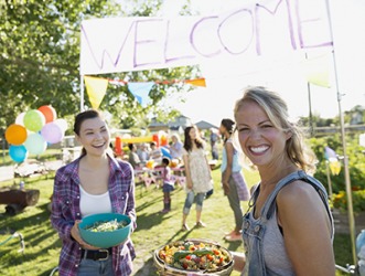Ava considers herself the self-appointed welcome wagon for her neighborhood and organizes a block party every time a new family moves in. Ava considers herself the self-appointed welcome wagon for her neighborhood and organizes a block party every time a new family moves in.