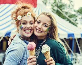 Abi and Claire's self-descriptions are that they are free-spirited souls who love adventure and having fun. Abi and Claire's self-descriptions are that they are free-spirited souls who love adventure and having fun.