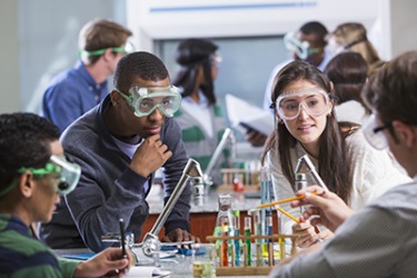 The senior high school has won several Science Fair awards because they have a stellar science program. The senior high school has won several Science Fair awards because they have a stellar science program.
