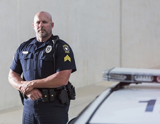 Officer Davis is a sergeant in the police department and is known for his stern yet caring demeanor. Officer Davis is a sergeant in the police department and is known for his stern yet caring demeanor.