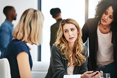 Darcie made the situation worse by complaining to her coworkers rather than discussing the problem with her supervisor. Darcie made the situation worse by complaining to her coworkers rather than discussing the problem with her supervisor.