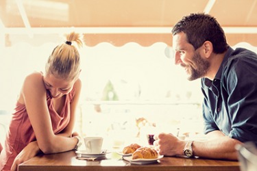 Even though it was only their second date, Lauren and Craig were already smitten with each other. Even though it was only their second date, Lauren and Craig were already smitten with each other.