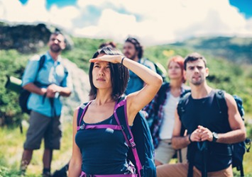 As the ostensible expert on the terrain in that region, Jill was the one chosen to lead the lost party to safety. As the ostensible expert on the terrain in that region, Jill was the one chosen to lead the lost party to safety.