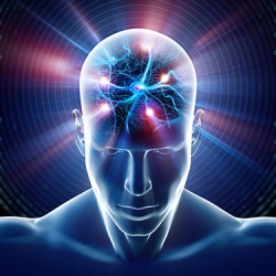 Light energy entering through the eyes is converted to neural activity in the brain. Light energy entering through the eyes is converted to neural activity in the brain.