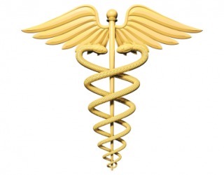 This caduceus is the symbol used by the medical profession. This caduceus is the symbol used by the medical profession.